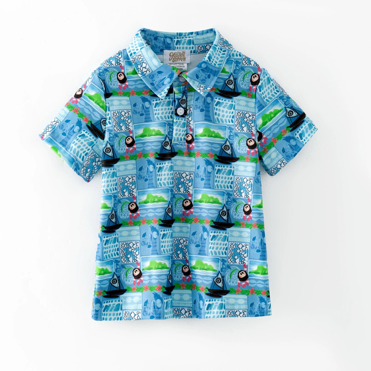 Island Princess 2.0 Collared Shirt