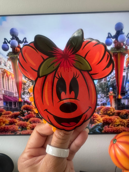 Pumpkin Mouse Hair Claw