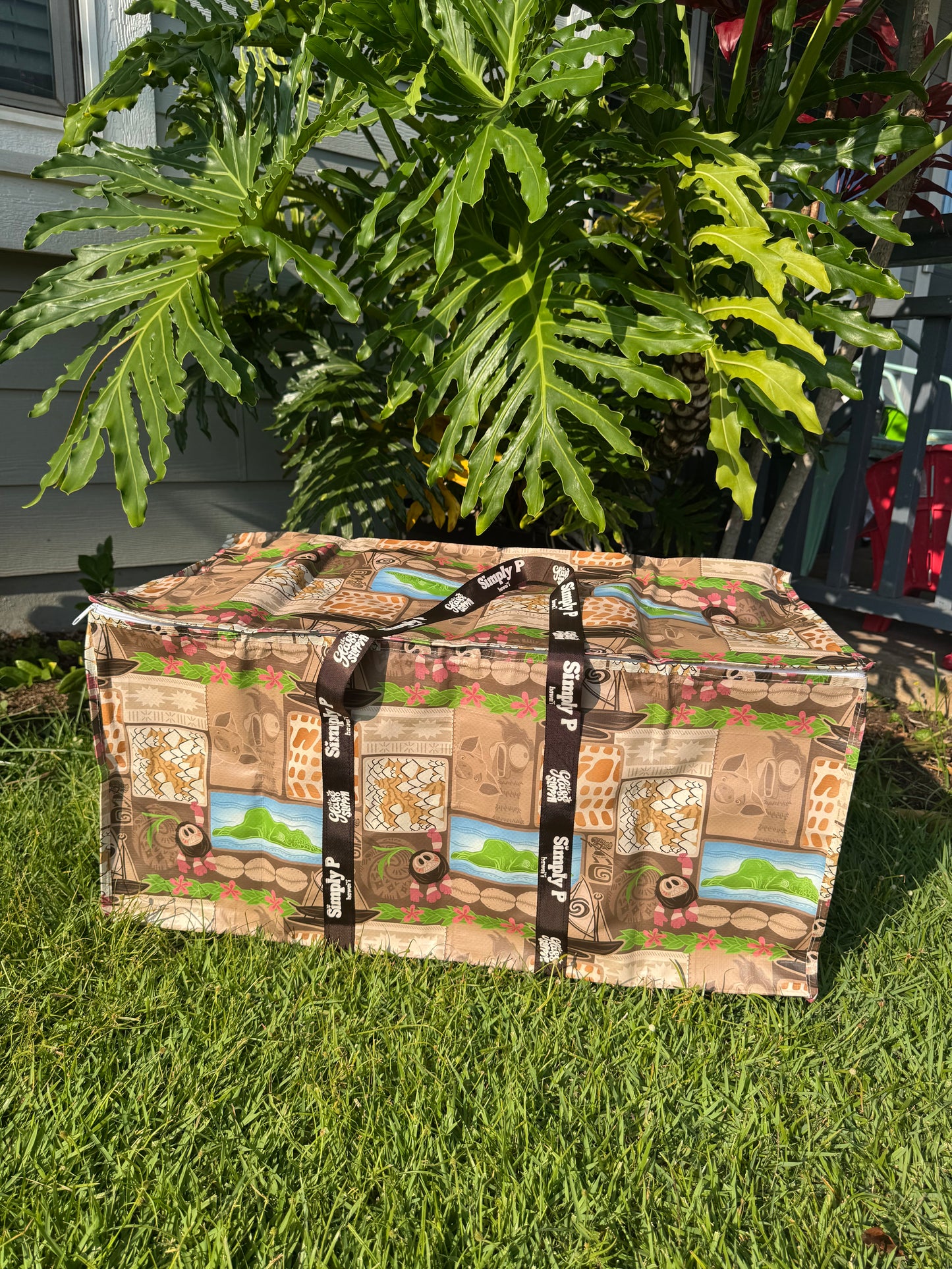 Simply P Hawai’i x TGS Zipper Bulky Bag