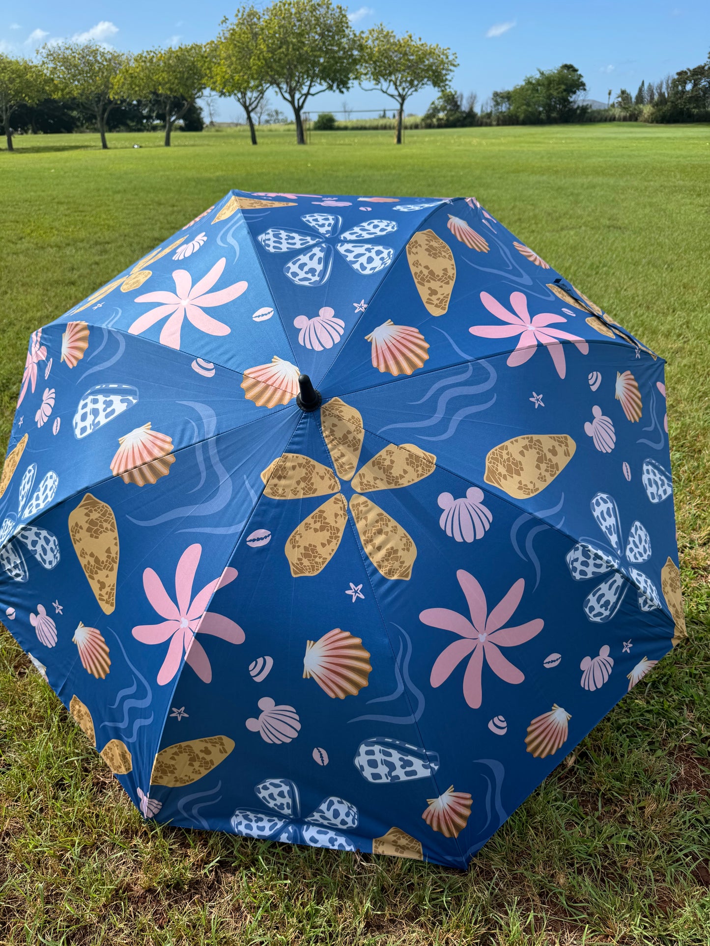 Shell Yeah UV Golf Umbrella